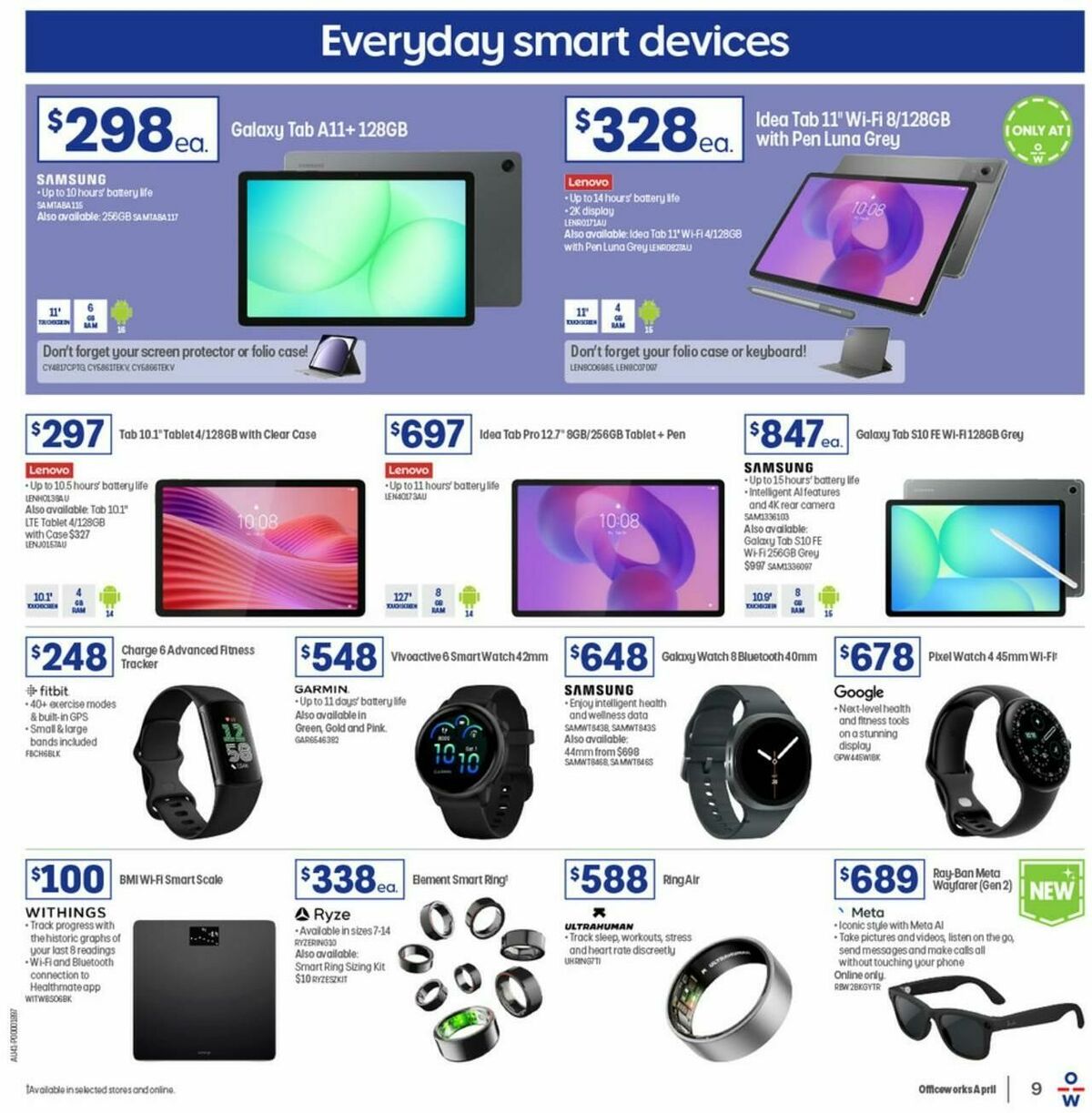 Officeworks Catalogues from 31 March