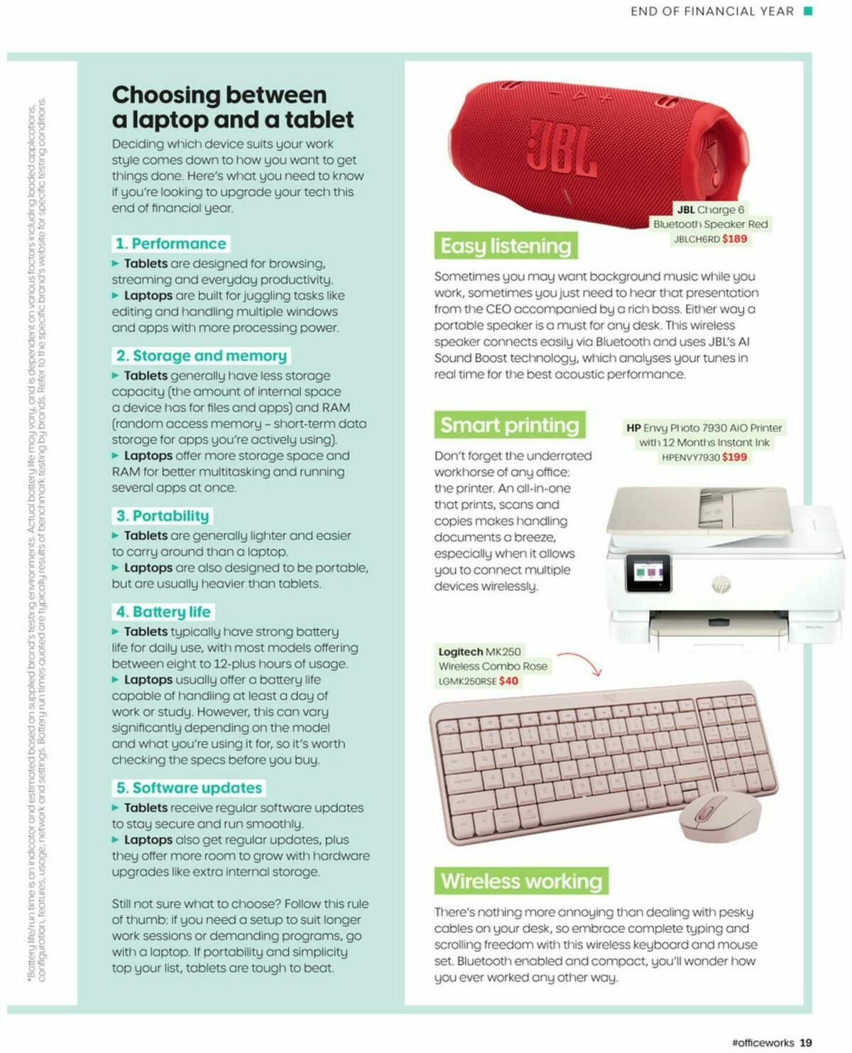 Officeworks Magazine Catalogues from 1 May