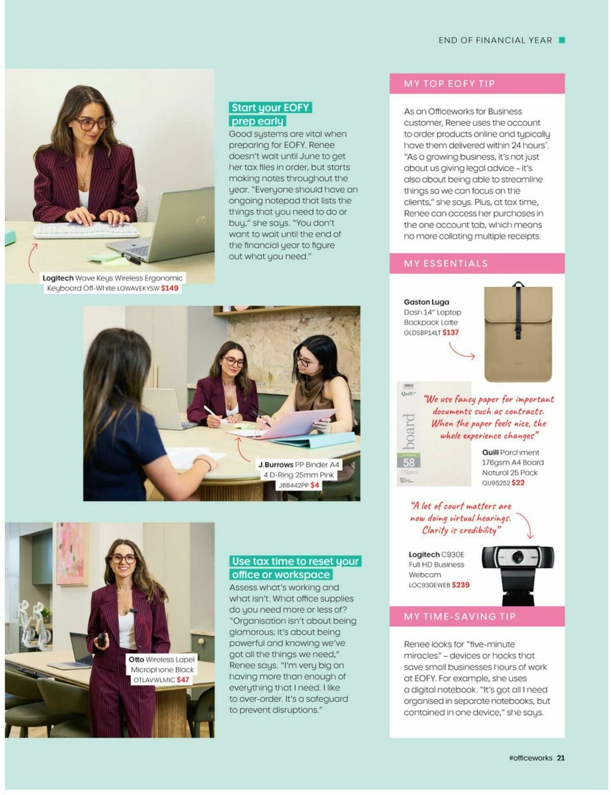 Officeworks Magazine Catalogues from 1 May