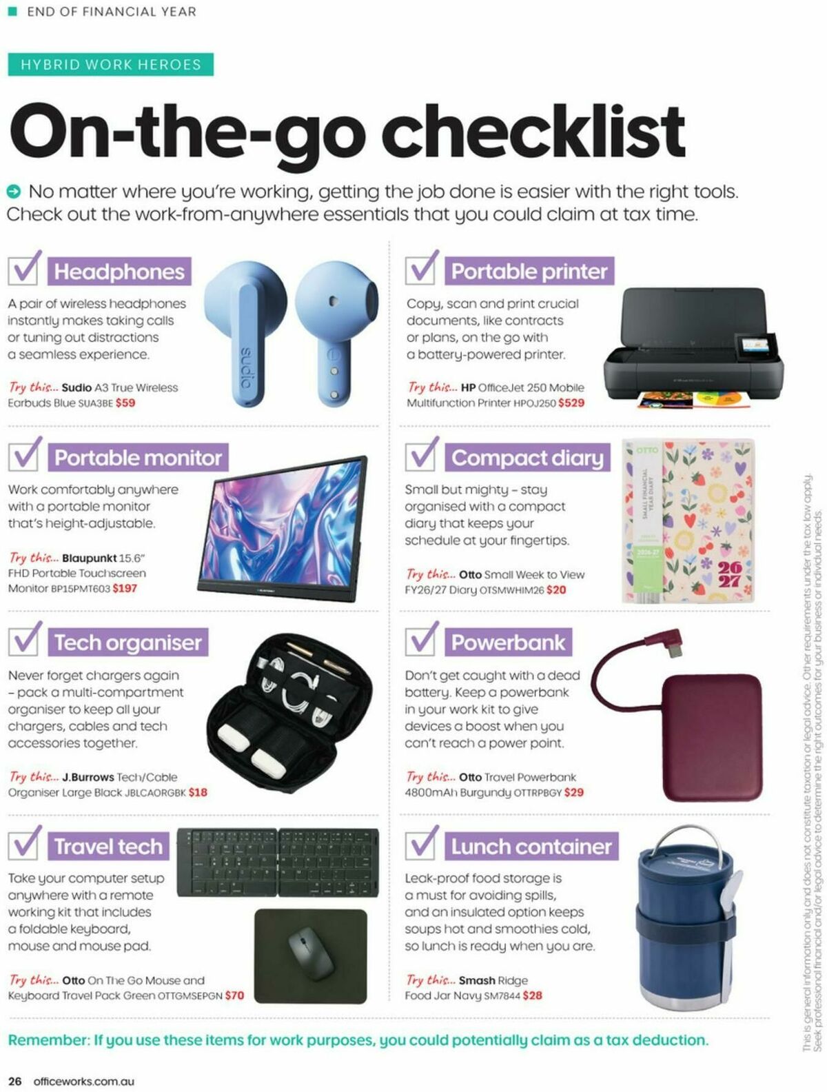Officeworks Magazine Catalogues from 1 May