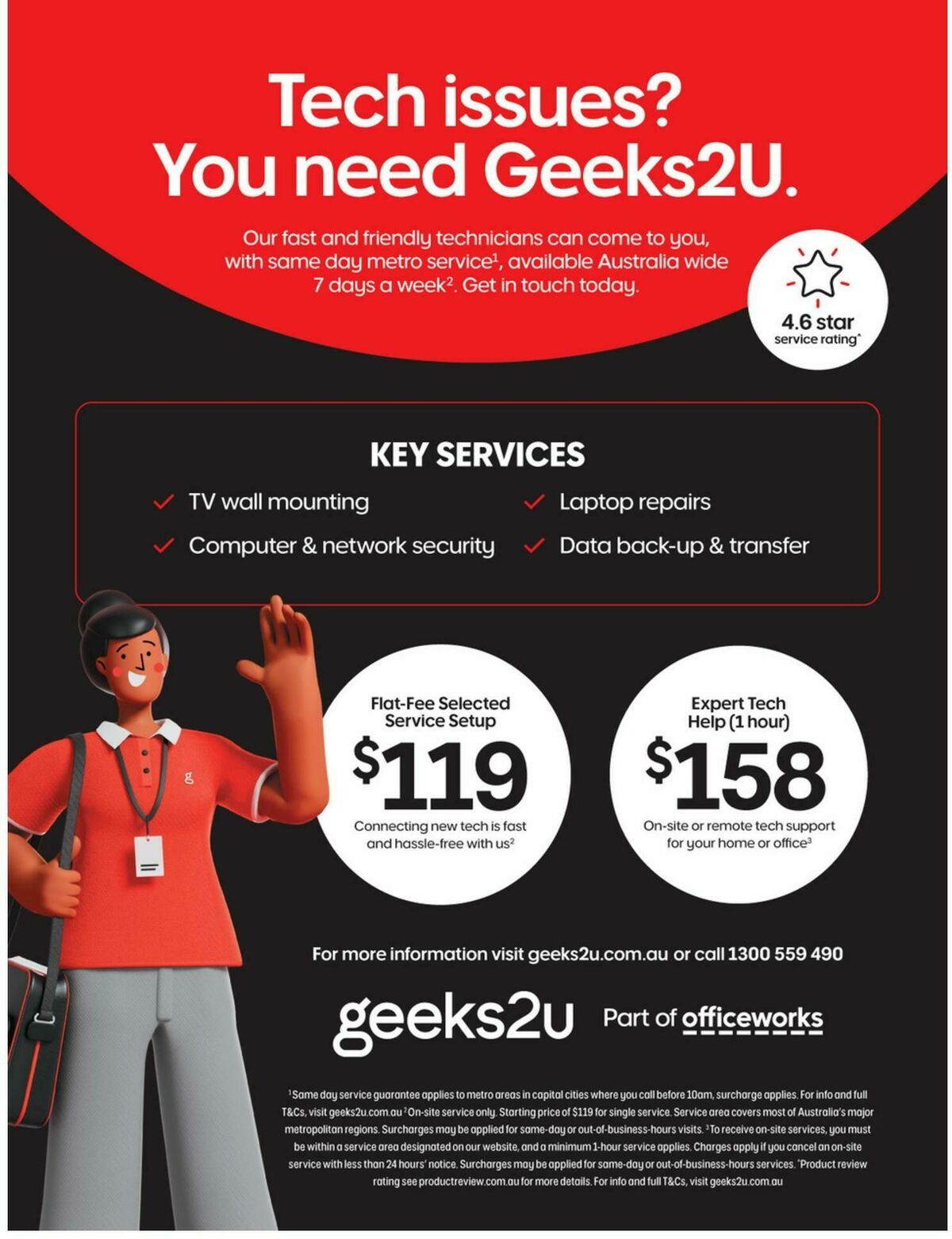 Officeworks Magazine Catalogues from 1 May