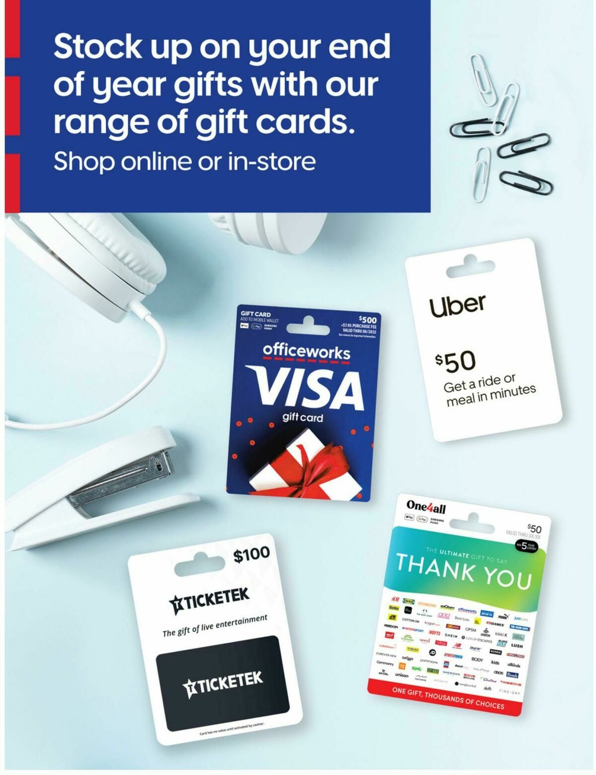 Officeworks Magazine Catalogues from 1 May