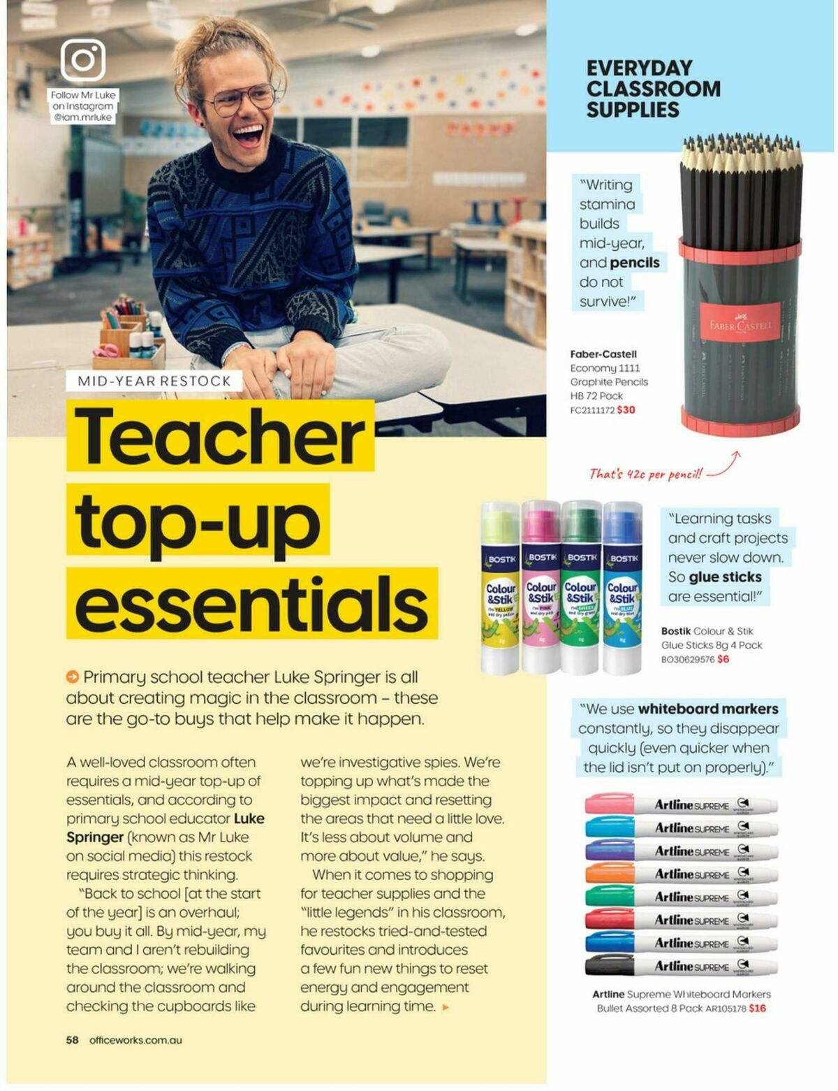 Officeworks Magazine Catalogues from 1 May