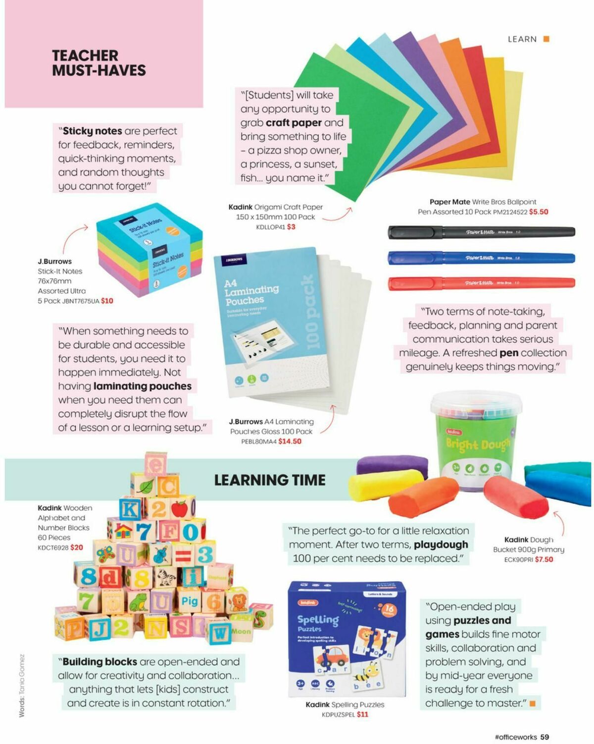 Officeworks Magazine Catalogues from 1 May