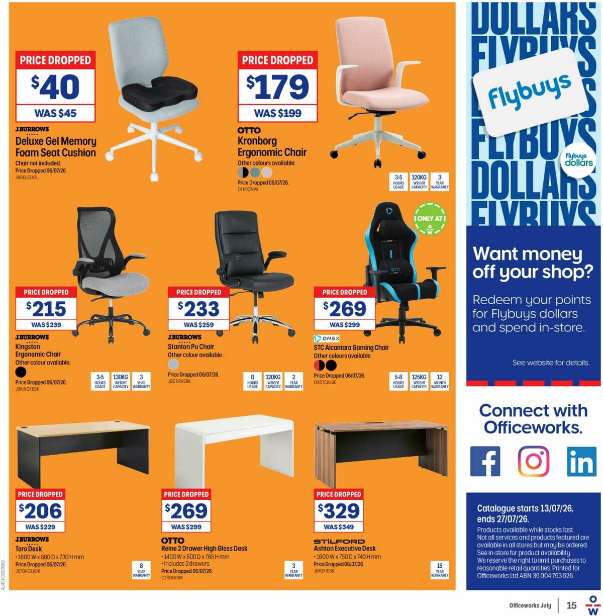 Officeworks Catalogues from 13 July