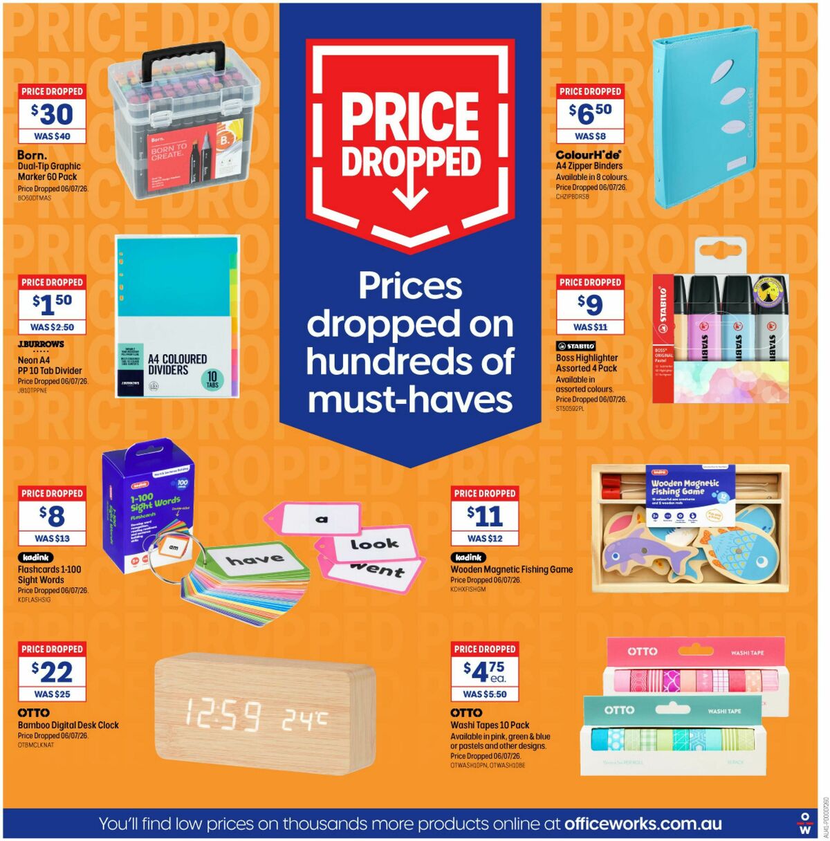 Officeworks Catalogues from 13 July