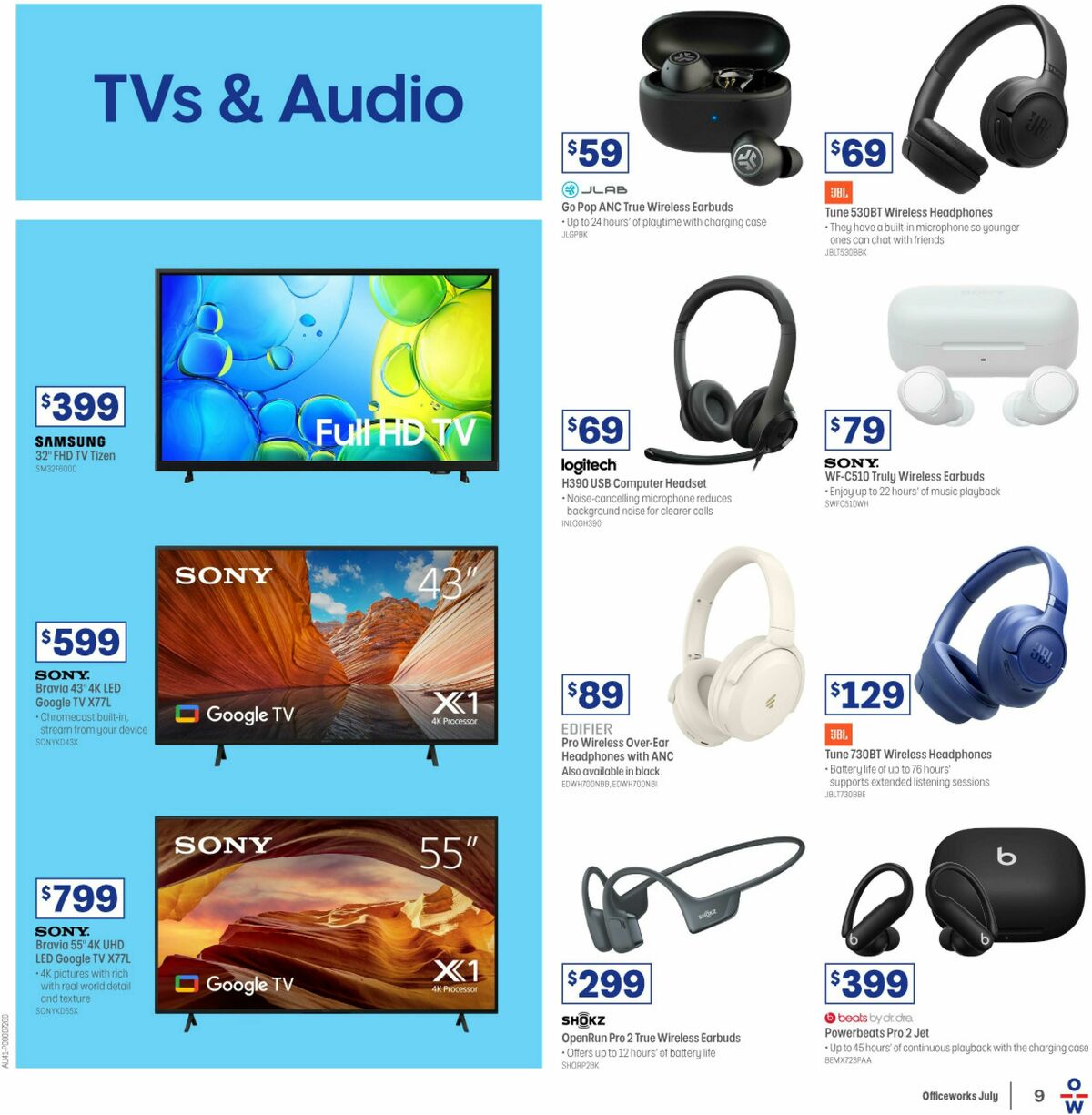 Officeworks Catalogues from 13 July