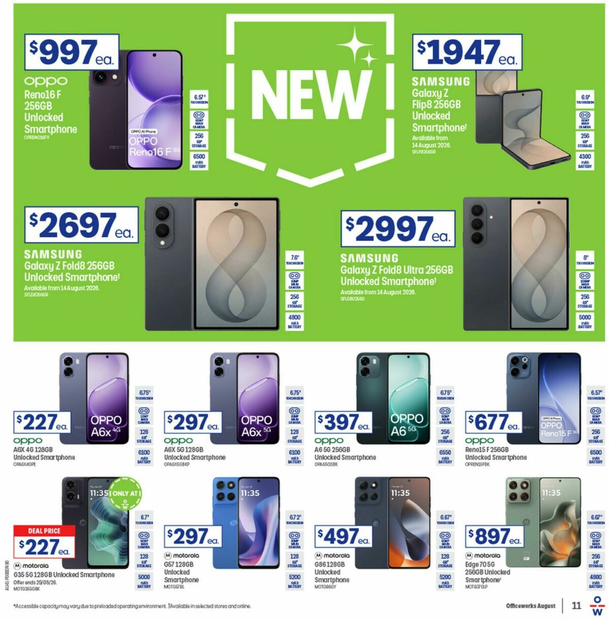 Officeworks Catalogues from 11 August
