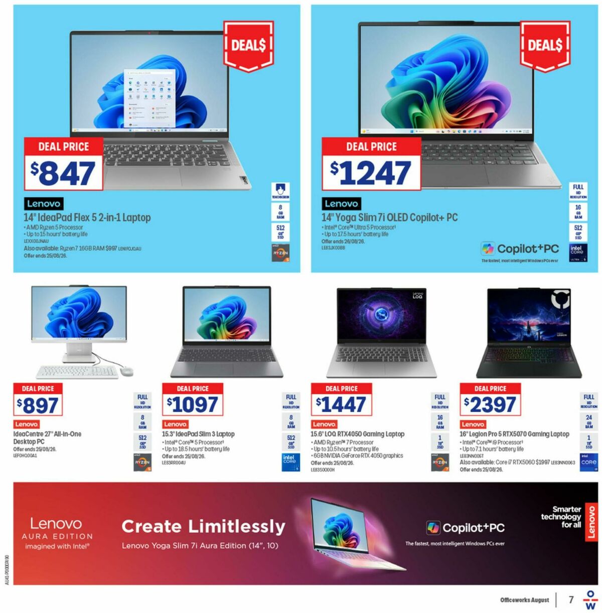 Officeworks Catalogues from 11 August