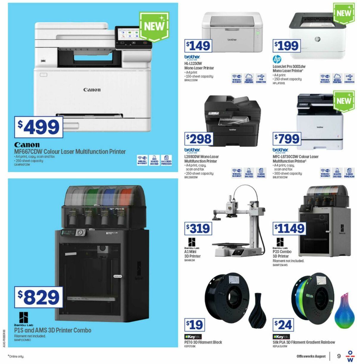 Officeworks Catalogues from 11 August