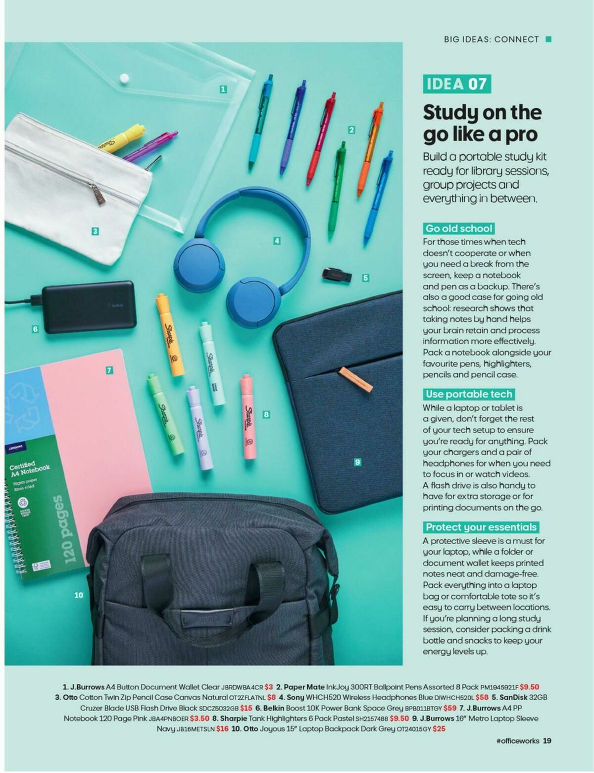 Officeworks Magazine Catalogues from 20 August