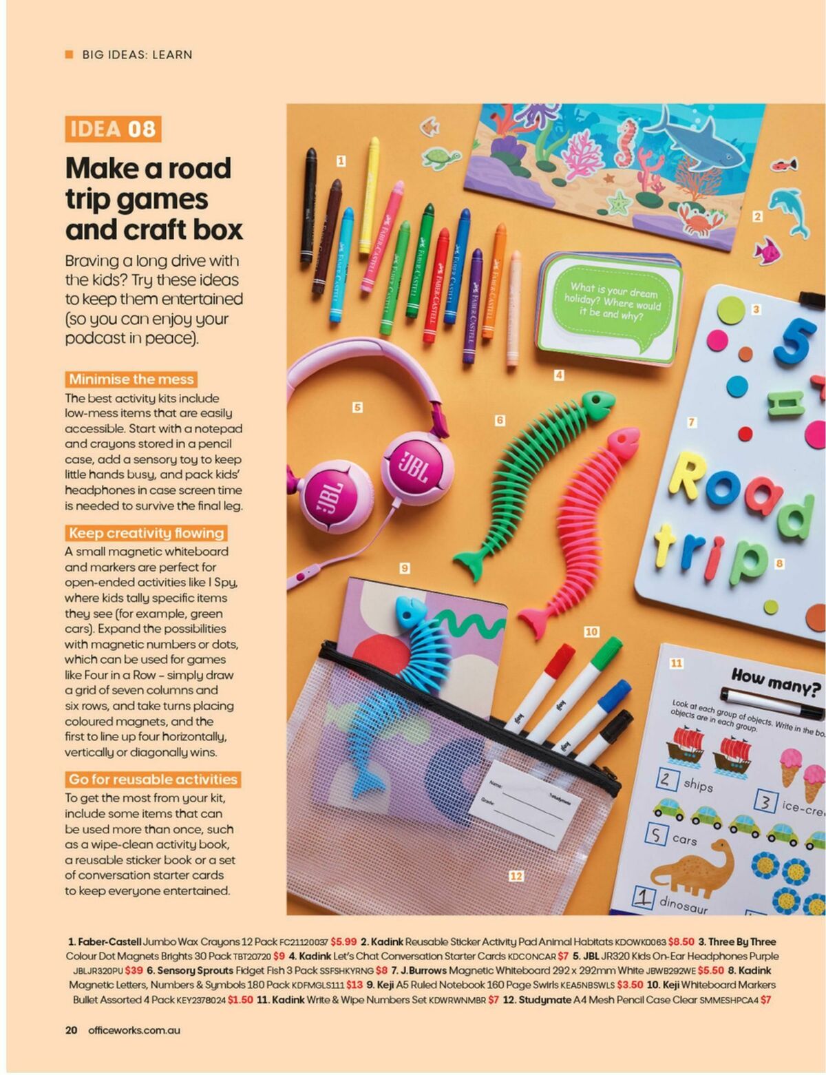 Officeworks Magazine Catalogues from 20 August