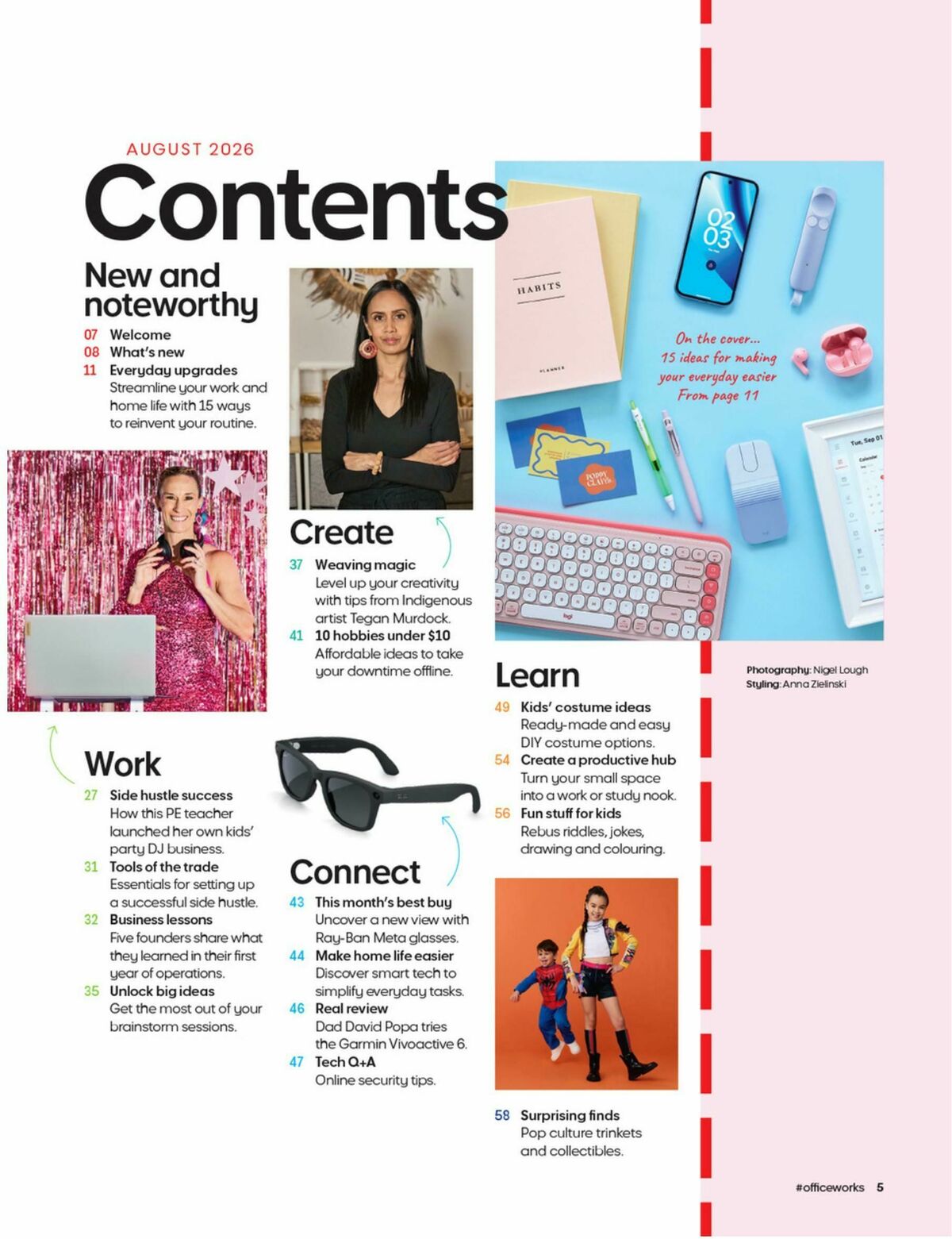 Officeworks Magazine Catalogues from 20 August