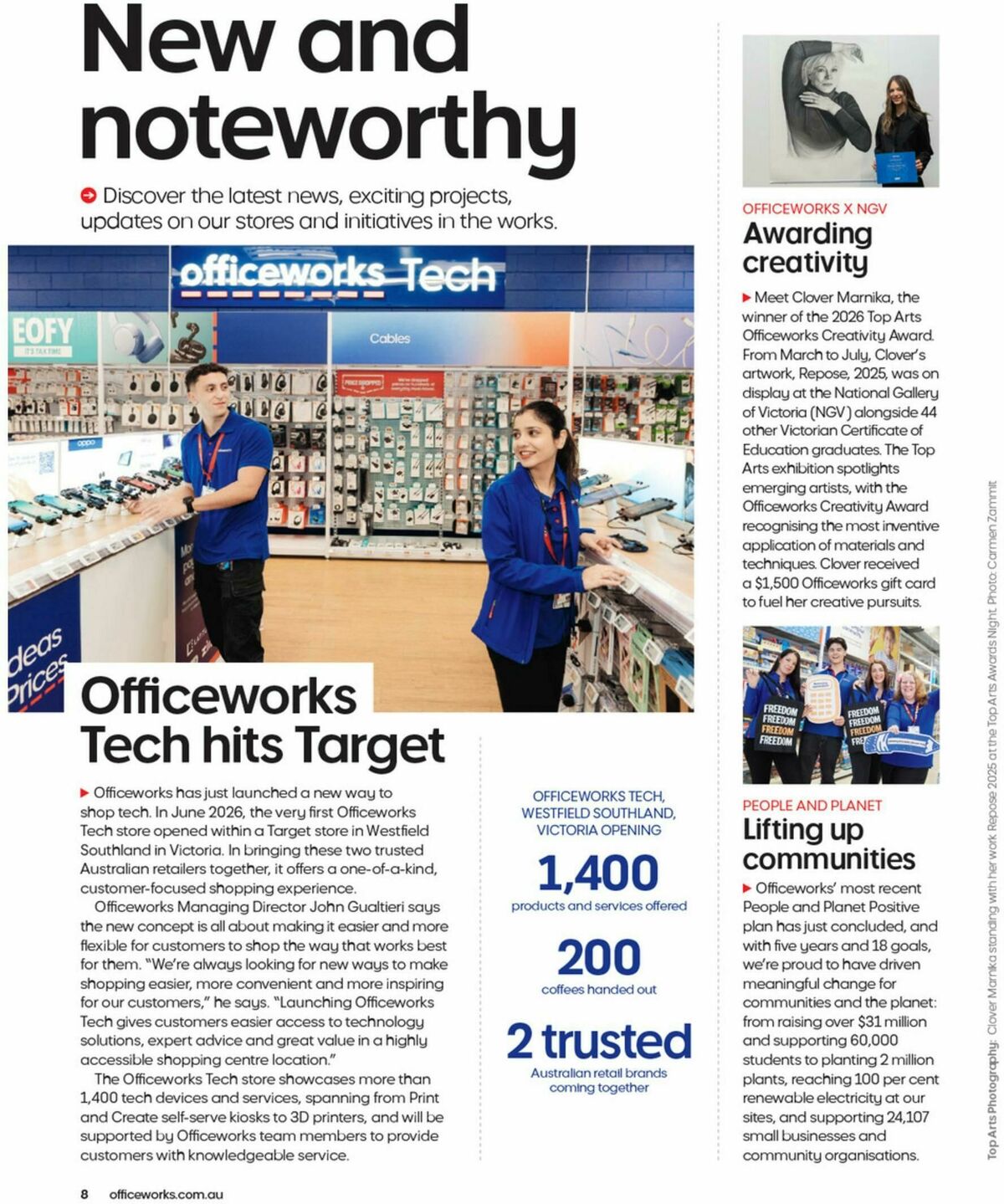 Officeworks Magazine Catalogues from 20 August