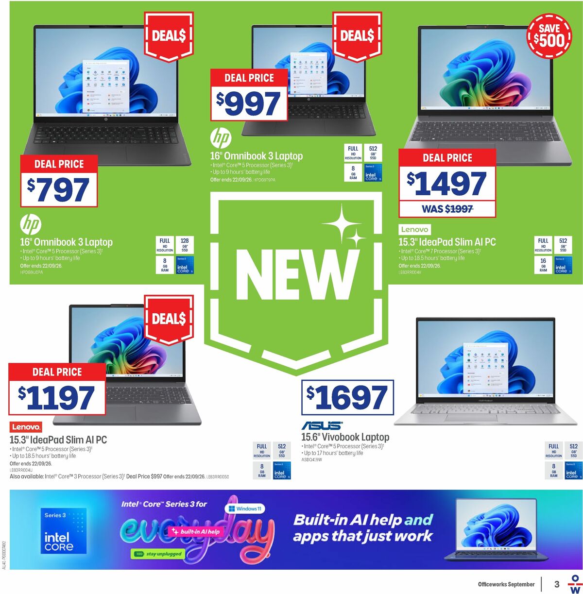 Officeworks Catalogues from 8 September