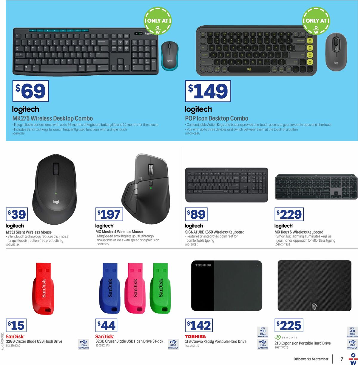 Officeworks Catalogues from 8 September
