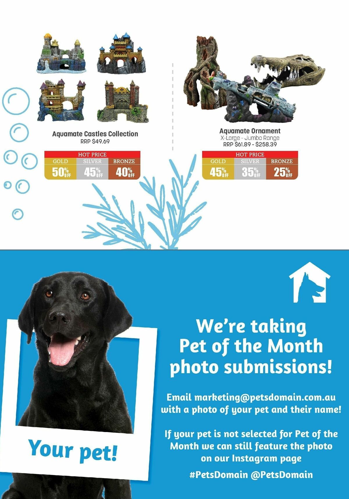 Pets Domain Catalogues from 27 March