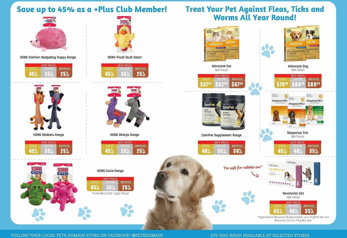 Pets Domain Catalogues from 29 May