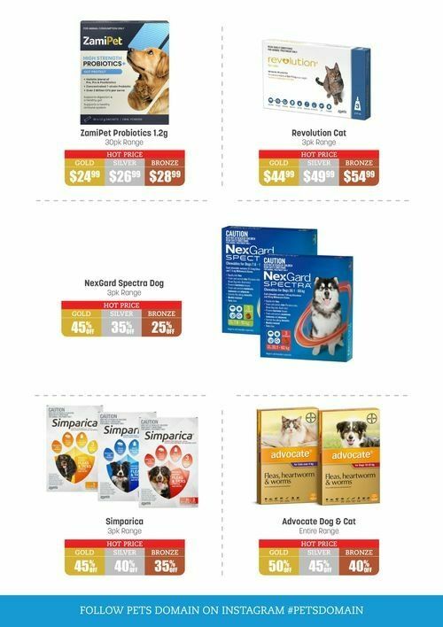 Pets Domain Catalogues from 4 September