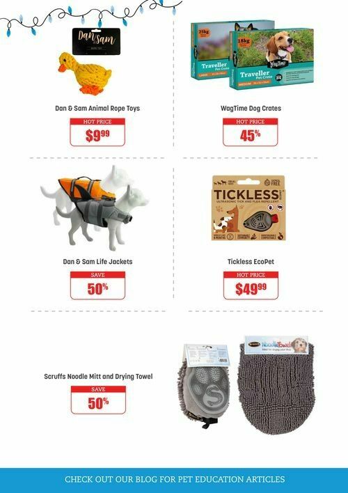 Pets Domain Catalogues from 18 December