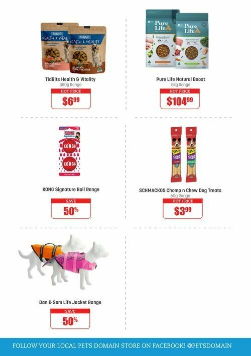 Pets Domain Catalogues from 5 February