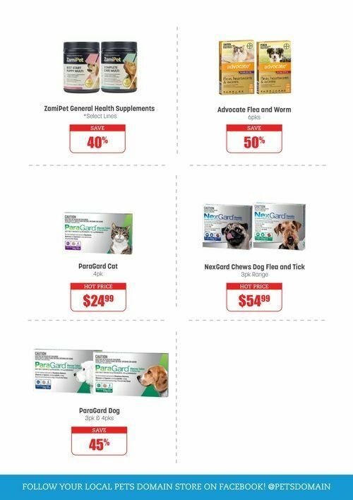Pets Domain Catalogues from 12 February