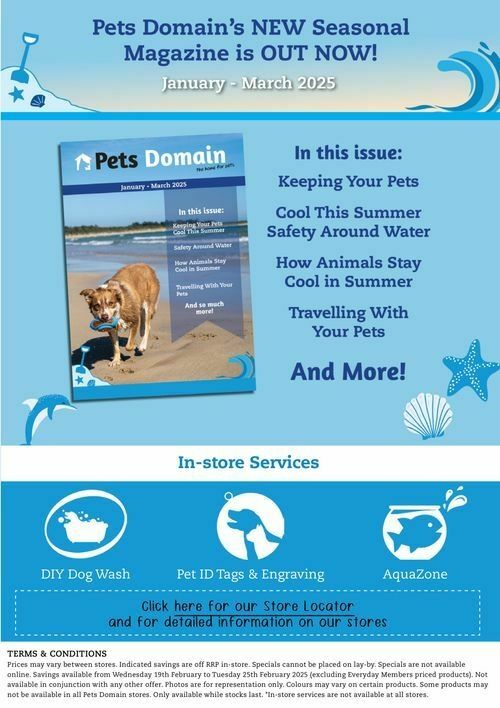 Pets Domain Catalogues from 19 February