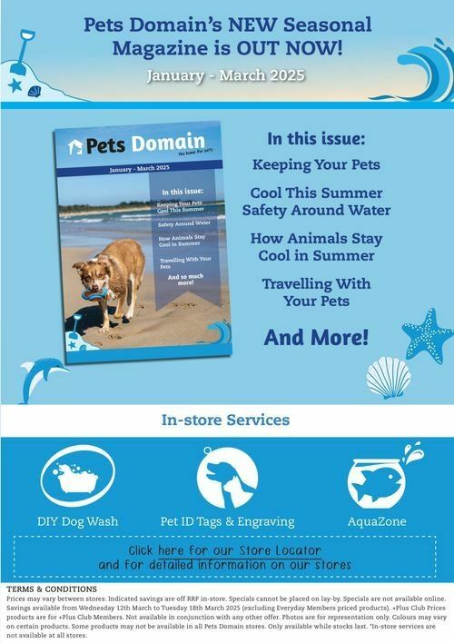 Pets Domain Catalogues from 12 March
