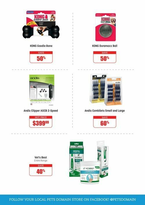 Pets Domain Catalogues from 19 March