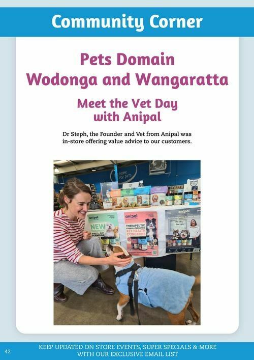 Pets Domain Catalogues from 1 July