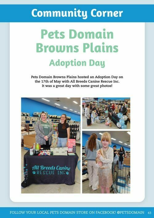 Pets Domain Catalogues from 1 July