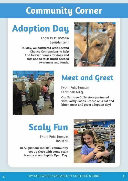 Pets Domain Catalogues from 1 October