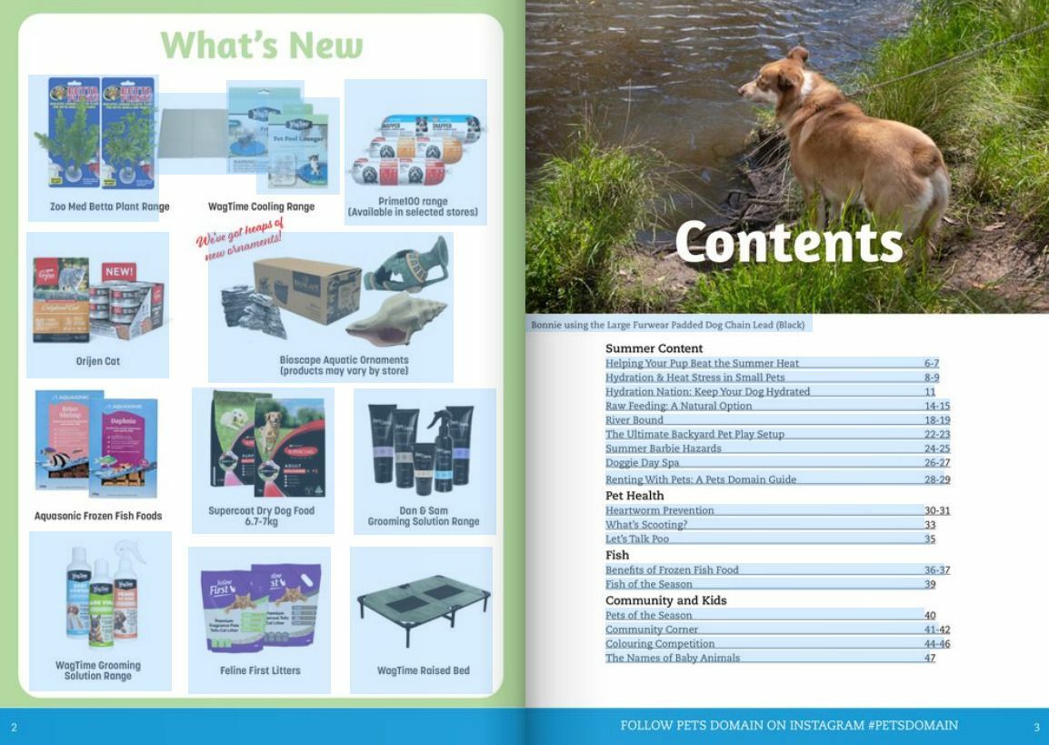 Pets Domain Catalogues from 5 January