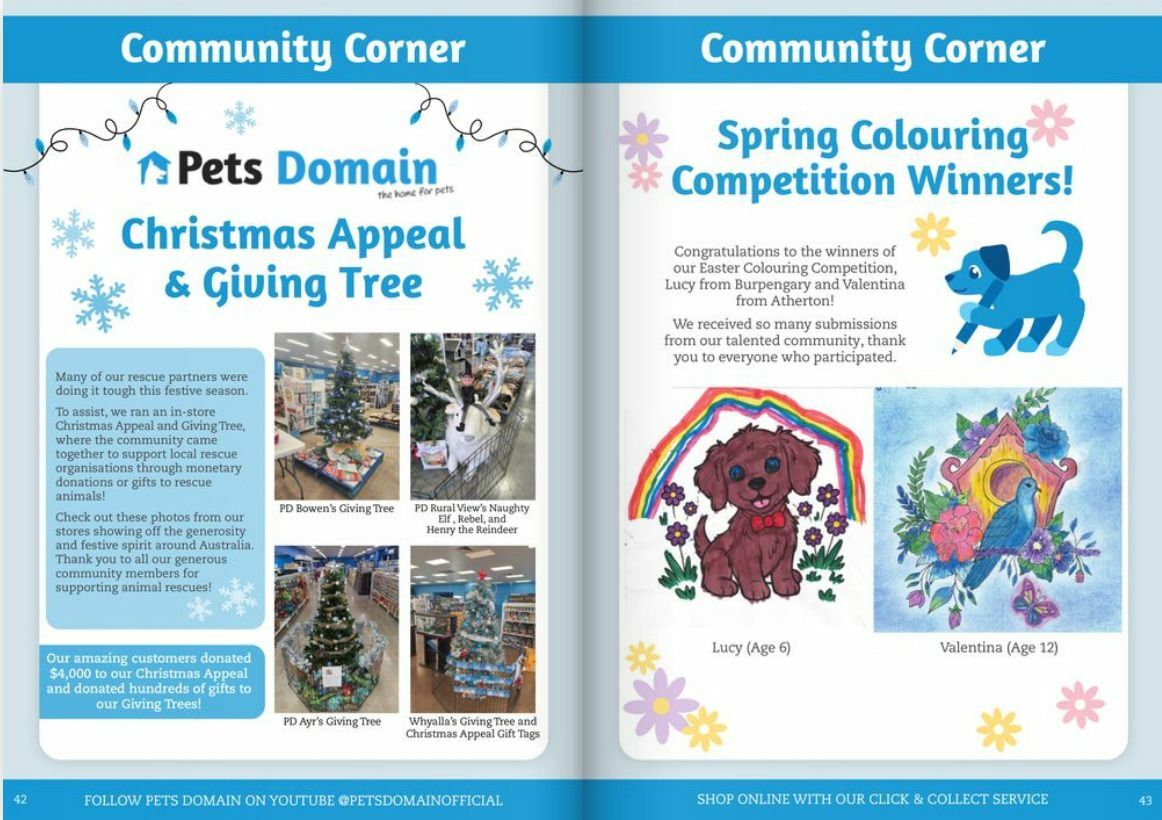 Pets Domain Catalogues from 5 January