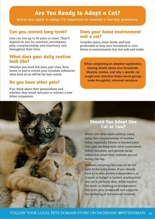 Pets Domain Catalogues from 1 April