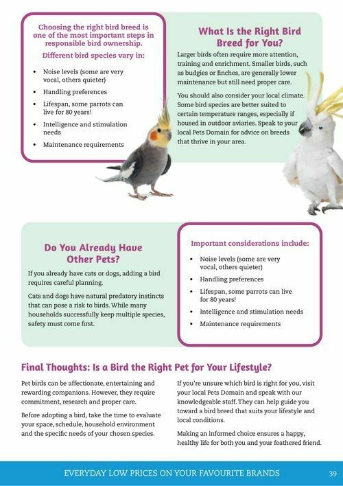 Pets Domain Catalogues from 1 April