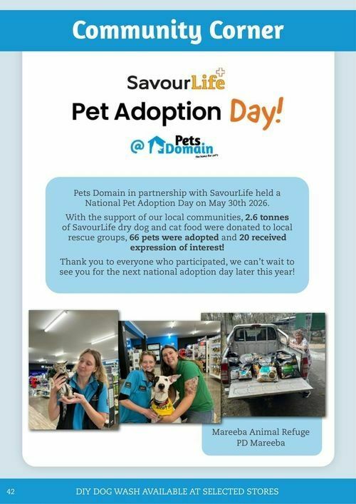 Pets Domain Catalogues from 1 July