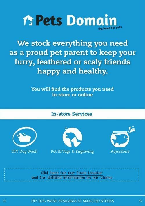 Pets Domain Catalogues from 1 July