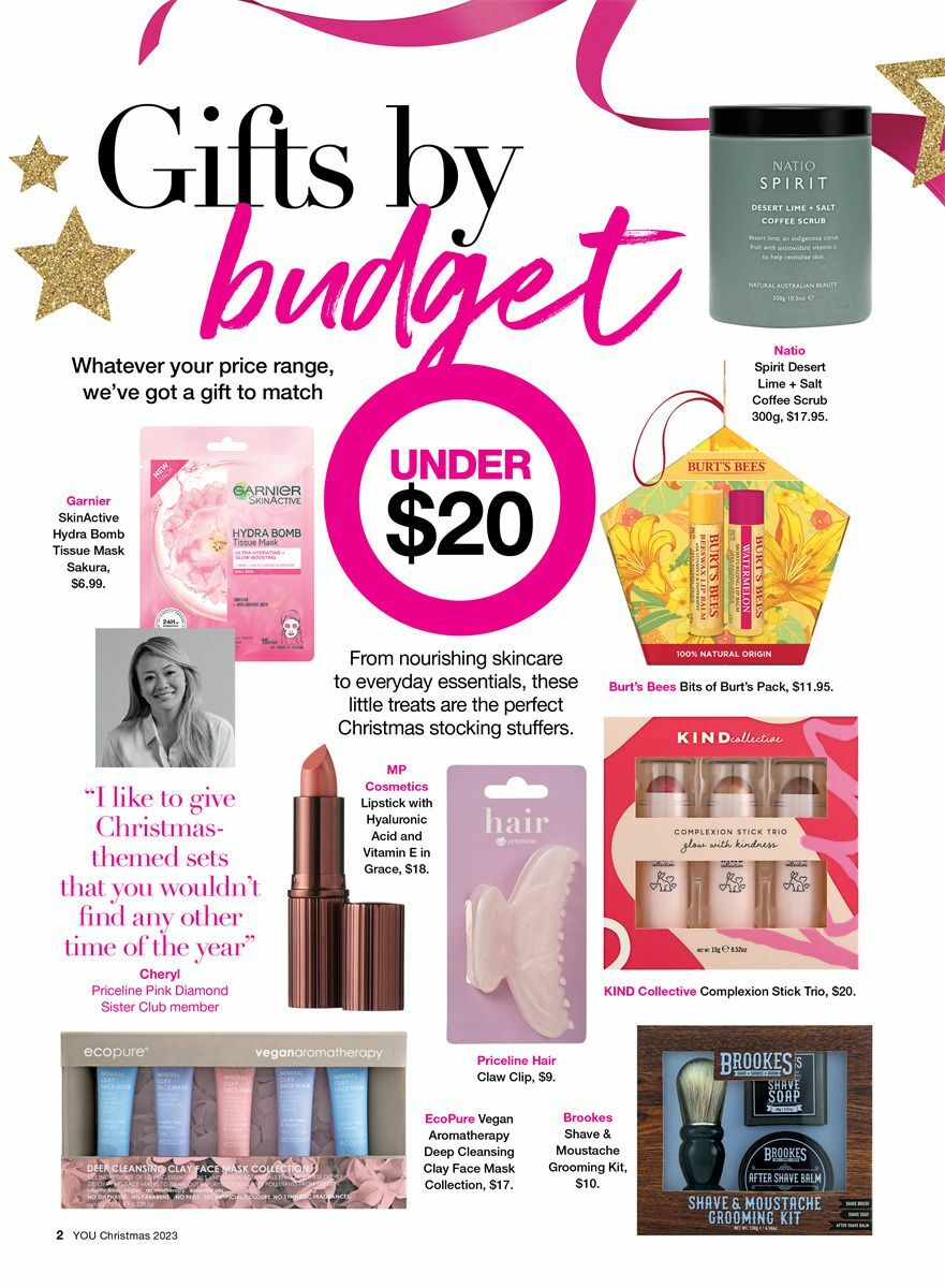 Priceline Pharmacy Xmas You Magazine Gift Guide 2023 Catalogues from 1 November