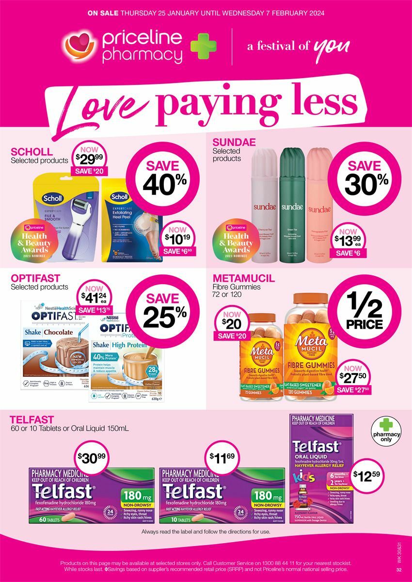 Priceline Pharmacy Catalogues from 25 January