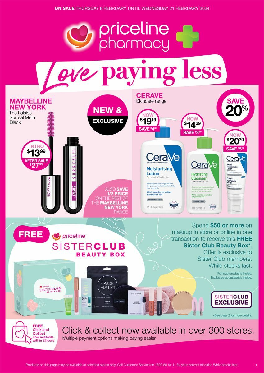 Priceline Pharmacy Catalogues from 8 February