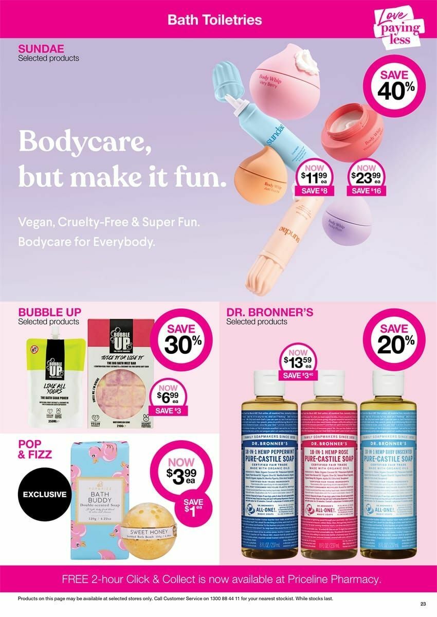 Priceline Pharmacy Catalogues from 9 April