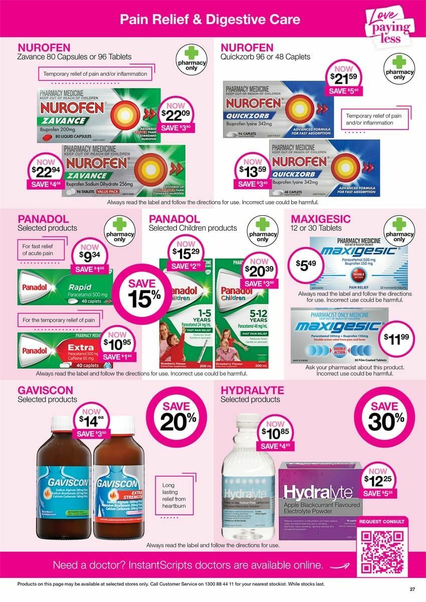Priceline Pharmacy Catalogues from 9 April