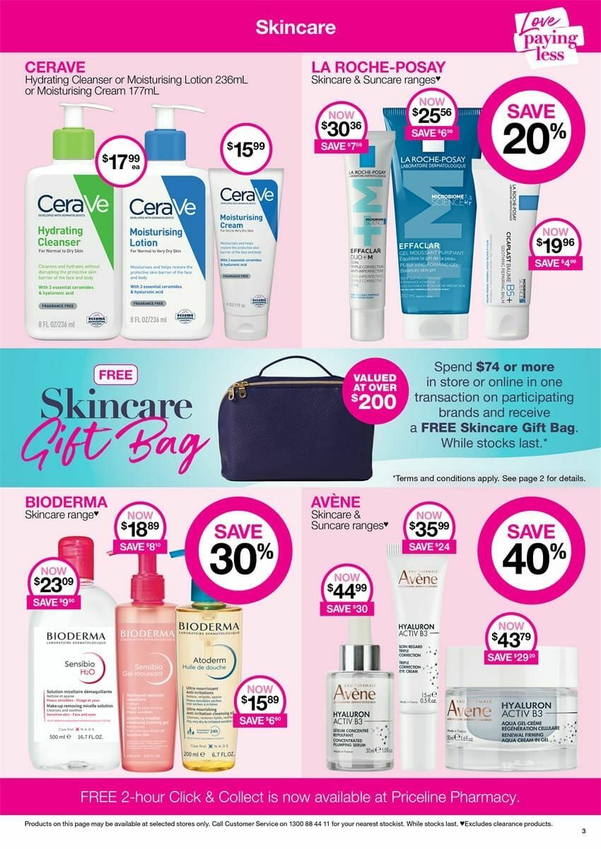Priceline Pharmacy Catalogues from 9 April