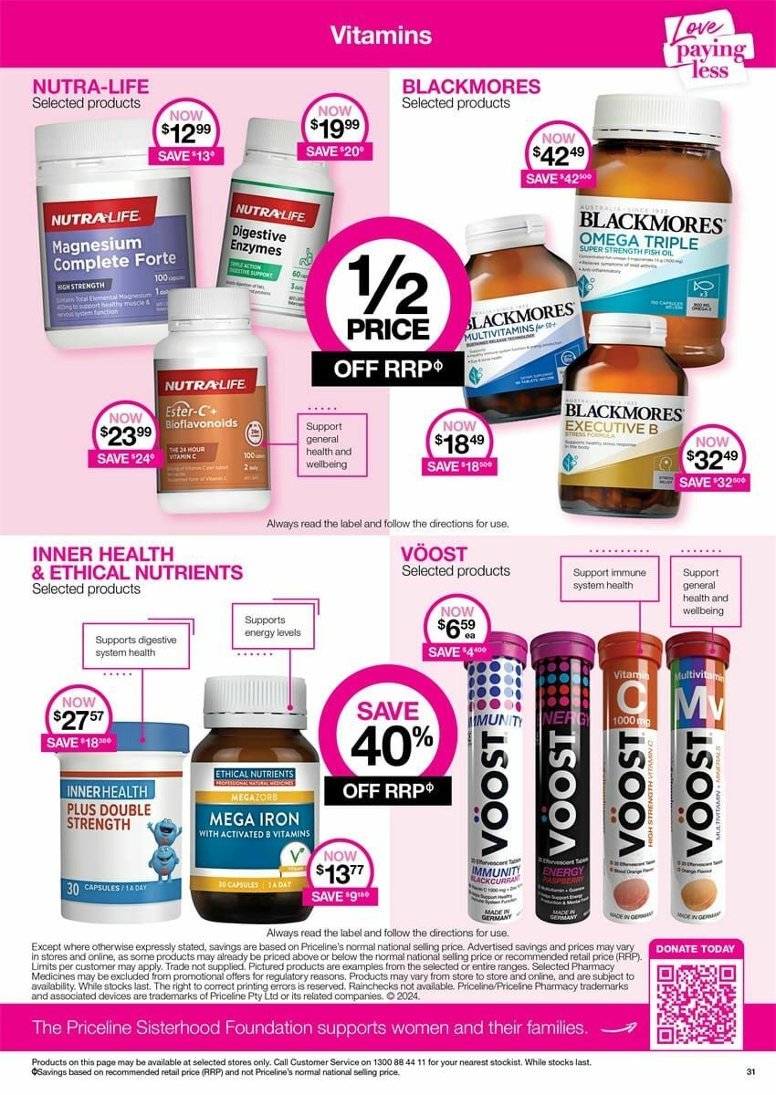 Priceline Pharmacy Catalogues from 9 April