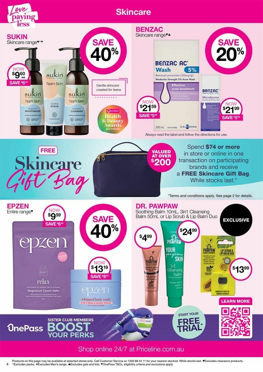 Priceline Pharmacy Catalogues from 9 April