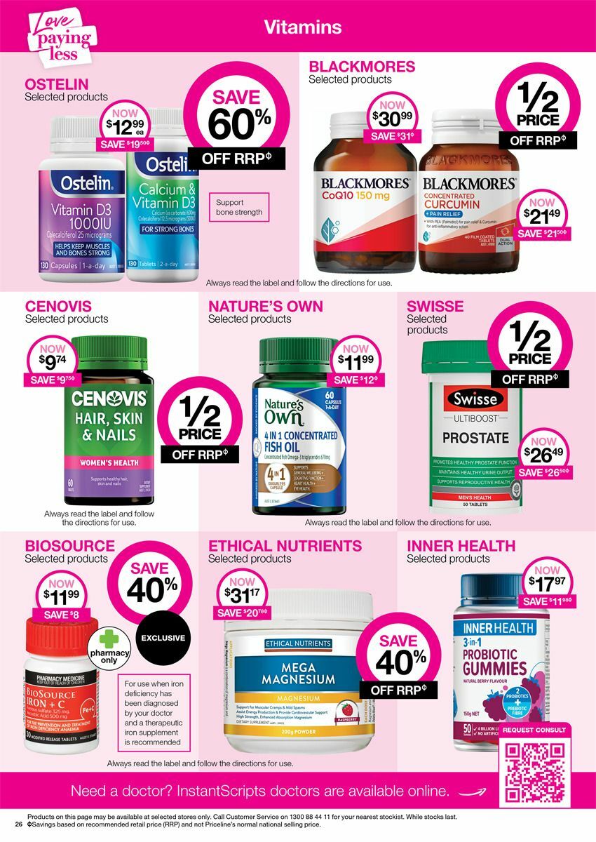 Priceline Pharmacy Catalogues from 9 May