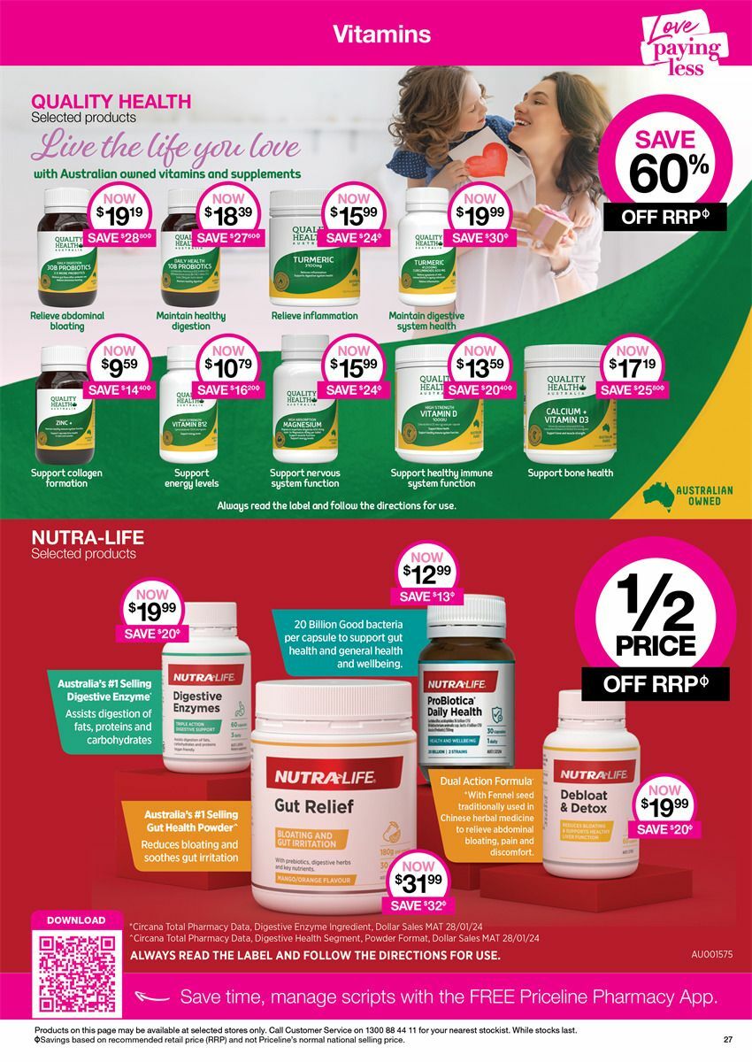 Priceline Pharmacy Catalogues from 9 May