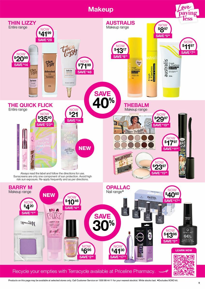 Priceline Pharmacy Catalogues from 9 May