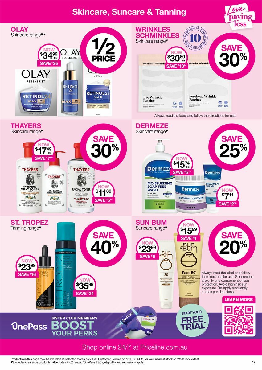 Priceline Pharmacy Catalogues from 23 May